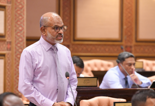 ރައްޔިތުންގެ މަޖިލީހުގެ ނައިބު ރައީސް، ދިއްގަރު ދާއިރާގެ މެމްބަރު އަހުމަދު ނާޒިމް/ ފޮޓޯ: މަޖިލިސް