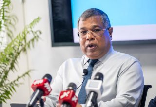 ބީއެމްއެލްއިން ބޭއްވި ނޫސްވެރިންގެ ބައްދަލުވުމުގެ ތެރެއިން/ ފޮޓޯ: ބީއެމްއެލް