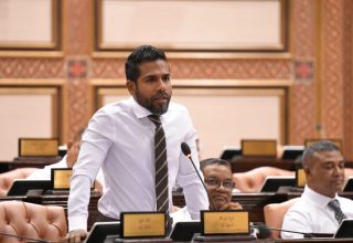 ރައްޔިތުންގެ މަޖިލީހުގެ ކަނޑިތީމު ދައިރާގެ މެމްބަރު އަމީން ފައިސަލް: ފޮޓޯ/ މަޖިލިސް