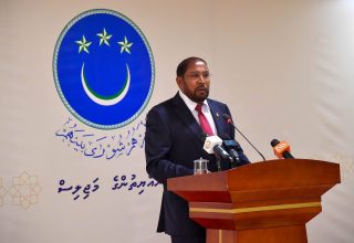 ޖުމްހޫރީ ޕާޓީގެ ލީޑަރު އަދި މާމިގިލި ދާއިރާގެ މެމްބަރު ގާސިމް އިބްރާހިމް/ ފޮޓޯ: މަޖިލިސް