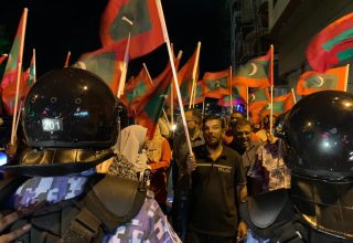 ޕީޕީއެމް، ޕީއެންސީން ކުރިޔަށް ގެންދިޔަ މުޒާހަރާގެ ތެރެއިން: ފޮޓޯ ޕީޕީއެމް