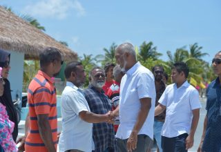 އިދިކޮޅުގެ ރިޔާސީ ކެންޑިޑޭޓު މުއިއްޒު/ ފޮޓޯ: ކެމްޕެއިން ޓީމް
