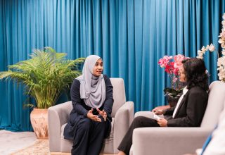 ފަސްޓް ލޭޑީ މެޑަމް ސާޖިދާ، ފޮޓޯ: ވަގުތު/ އަހްމަދު އަލީ