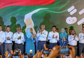 މަރުހަބާ – ދިވެހީންގެ ރާއްޖެ މަޖިލީހަށް ނަމުގައި ޕީއެންސީ އިން ބޭއްވި އުފާ ފާޅުކުރުމުގެ ޖަލްސާ ---- ފޮޓޯ: ޕީއެންސީ
