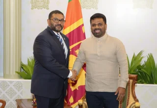 ރާއްޖޭގެ ދިފާއީ ވަޒީރު ލަންކާގެ ރައީސްއާއިއެކު ބޭއްވި ބައްދަލުވގުމުގެ ތެރެއިން