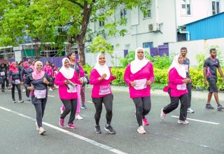 "ޕިންކް ރިބަން ރަންވޯކް"ގައި ބައިވެރިވުމުގެ ފުރުސަތު ކެންސާ ސޮސައިޓީ މޯލްޑިވްސްއިން ހުޅުވާލުން/  ފޮޓޯ: ކެންސަރ ސޮސައިޓީ