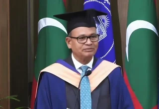 މިނިސްޓަރ އޮފް ސިޓީސް ލޯކަލް ގަވަރމެންޓް އެންޑް ޕަބްލިކް ވާރކްސް އާދަމް ޝަރީފު އުމަރު.