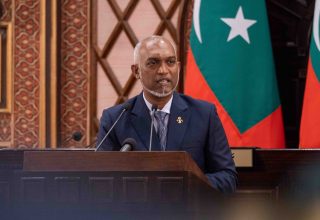 ރައްޔިތުންގެ މަޖިލިސް ހުޅުވުމަށާއި ރިޔާސީ ބަޔާން އިއްވުމަށް ބާއްވާ މަޖިލީހުގެ ޖަލްސާ: ފޮޓޯ/ ރައީސް އޮފީސް