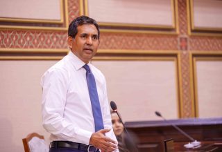 މިނިސްޓަރ އޮފް އިކޮނަމިކް ޑިވަލަޕްމަންޓް ޓްރާންސްޕޯޓް އެންޑް ޓްރޭޑް މުހައްމަދު ސައީދު - ފޮޓޯ: މަޖިލިސް