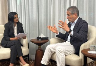 އީގަލް ހިލްސް ކުންފުނީގެ ޗެއަރމަން މުޙައްމަދު އަލްއައްބާރު / ފޮޓޯ: ސަންގު