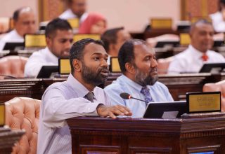 ރައްޔިތުންގެ މަޖިލީހުގެ ގަލޮޅު ދެކުނު ދާއިރާގެ މެމްބަރު މީކާއިލް އަހުމަދު ނަސީމް/ ފޮޓޯ: މަޖިލިސް