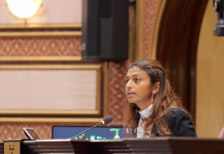 ރައްޔިތުންގެ މަޖިލީހުގެ ރިޔާސަތުގައި ނައިބު ރައީސް އިވާ އަބްދުﷲ (ފައިލް ފޮޓޯ/ މަޖިލިސް)