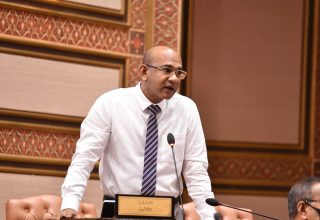 ރައްޔިތުންގެ މަޖިލީހުގެ ގައްދޫ ދާއިރާގެ މެމްބަރު އަހުމަދު ޒާހިރު/ ފޮޓޯ: މަޖިލިސް