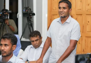 އައްޑޫ ހުޅުދޫ ދާއިރާގެ ކުރީގެ މެމްބަރު އިލްޔާސް ލަބީބް/ ފޮޓޯ: ފައިލް