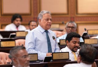 ރައްޔިތުން މަޖިލީހުގެ އޭދަފުށި ދާއިރާގެ މެންބަރު އަހުމަދު ސަލީމް/ ފޮޓޯ: މަޖިލިސް