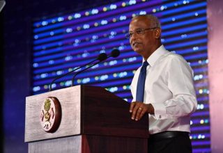 ރައީސް އިބްރާޙިމް މުހައްމަދު ސާލިހު ވިއަވަތި ކޮންފަރެސްގައި ބައިވެރިވެވަޑައިގަންނަވަނީ.