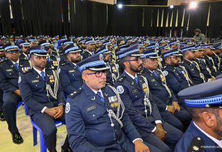 ފުލުހުންގެ އަހަރީ ދުވަސް ފާހަގަ ކުރުމަށް ބޭއްވި ރަސްމިއްޔާތުގެ ތެރެއިން: ފޮޓޯ ރައީސް އޮފީސް