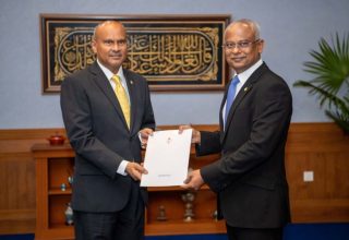 ރައީސުލްޖުމްހޫރިއްޔާ އިބްރާހިމް މުހައްމަދު ސޯލިހު އަދި މުހައްމަދު ޝިހާބު