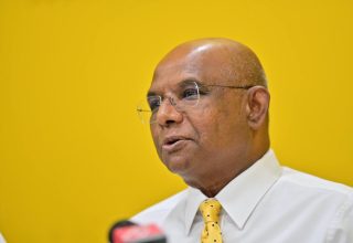 އެމްޑީޕީގެ ރައީސް އަބްދުﷲ ޝާހިދު --