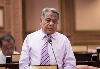 ރައްޔިތުން މަޖިލީހުގެ އޭދަފުށި ދާއިރާގެ މެންބަރު އަހުމަދު ސަލީމް/ ފޮޓޯ: މަޖިލިސް