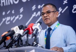 އެމްޑަބްލިއުއެސްސީގެ މެނޭޖިން ޑިރެކްޓަރު އަބްދުލް މަތީން މުހައްމަދު / ފޮޓޯ: އަވަސް