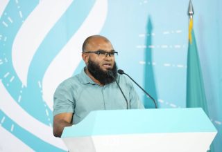 ރައްޔިތުންގެ މަޖިލިހުގެ ހުޅުމާލެ ދާއިރާގެ ޕީއެންސީގެ މެމްބަރު ހުސެއިން ޝަރީފް/ ފޮޓޯ: ޕީއެންސީ