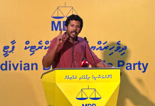 އުނގޫފާރު ދާއިރާގެ ކުރީގެ މެންބަރު މުހައްމަދު ވަހީދު އިބްރާހިމް: ފޮޓޯ އެމްޑީޕީ