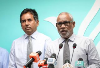 ރައީސުލްޖުމްހުރިއްޔާ ޑރ މުހައްމަދު މުއިއްޒުގެ ހާއްސަ އެޑްވައިޒަރު އަބްދުލްރަހީމް އަބްދުﷲ.