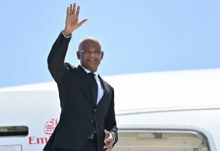 ކުރީގެ ރައީސް އިބްރާހިމް މުހައްމަދު ސޯލިހު/ ފޮޓޯ: ރައީސް އޮފީސް