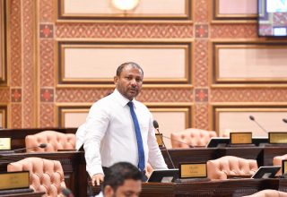 ރައްޔިތުންގެ މަޖިލީހުގެ ތިމަރަފުށި ދާއިރާގެ މެމްބަރު އަހުމަދު ރިޔާޒް/ ފޮޓޯ: މަޖިލިސް