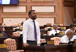 ރައްޔިތުންގެ މަޖިލީހުގެ ގަލޮޅު ދެކުނު ދާއިރާގެ މެމްބަރު މީކާއިލް އަހުމަދު ނަސީމް/ ފޮޓޯ: މަޖިލިސް