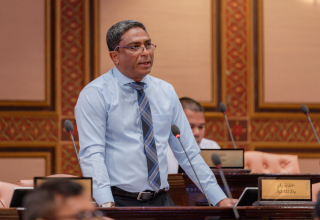 ރައްޔިތުންގެ މަޖިލީހުގެ ތިނަދޫ އުތުރު ދާއިރާގެ މެމްބަރު ސައުދުﷲ ހިލްމީ/ ފޮޓޯ: މަޖިލިސް