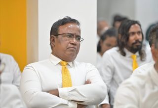 ހަނިމަދޫ ދާއިރާގެ މެމްބަރު އަދި އެމްޑީޕީގެ ވަގުތީ ޗެއާޕާސަން އަބްދުލްޣަފޫރު މޫސާ/ ފޮޓޯ: އެމްޑީޕީ