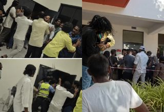 ޕީއެންސީ އެތެރޭގެ އިންތިހާބުގައި  ހިންގި މާރާމާރީ އާއި ހަމަނުޖެހުންތަކުގެ ތެރެއިން/ ފޮޓޯ: ފިޔެސް