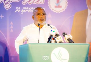 މައްޗަންގޮޅި މެދު ދާއިރާގެ އިންތިހާބީ މެމްބަރު އަހުމަދު ޒަމީރު/ ފޮޓޯ: ވަގުތު