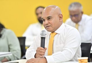 އެމްޑީޕީ ޕާލިމަންޓްރީ ގުރޫޕުގެ ކުރީގެ ލީޑަރ މުހައްމަދު ރަޝީދު ހުސައިން (ބިގޭ)/ ފޮޓޯ: އެމްޑީޕީ