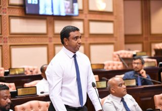 ހޯރަފުށި ދާއިރާގެ މެމްބަރު އަލީ މޫސާ-- މަޖިލިސް ފޮޓޯ