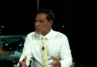 ރައްޔިތުންގެ މަޖިލީހުގެ ހުޅުމާލެ ދެކުނު ދާއިރާގެ މެމްބަރު ޑރ އަހުމަދު ޝަމްހީދު/ ފޮޓޯ: ސަންގު