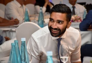ޖުމްހޫރީ ޕާޓީގެ ލީޑަރު އަދި މާމިގިލީ ދާއިރާގެ ރައްޔިތުންގެ މަޖިލީހުގެ މެންބަރު ޤާސިމް އިބްރާހީމްގެ ދަރިކަލުން ސިޔާދު ޤާސިމް/ ފޮޓޯ:- ސަން