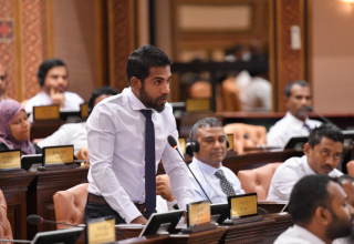 ކަނޑިތީމު ދާއިރާގެ މެމްބަރު އަމީން ފައިސަލް : ފޮޓޯ/ މަޖިލިސް