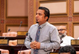 މަތިވެރި ދާއިރާގެ މެންބަރު ޙަސަން ޒަރީރު. (ފޮޓޯ: ރައްޔިތުންގެ މަޖިލިސް)