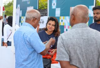 ޕެންޝަން އޮފީހުން ކުރިއަށް ގެންދިޔަ އިވެންޓެއްގެ ތެރެއިން-- ފޮޓޯ: ޕެންޝަން އޮފީސް