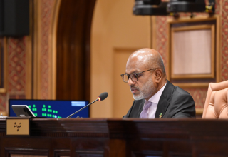 ރައްޔިތުންގެ މަޖިލީހުގެ ނައިބު ރައީސް، ދިއްގަރު ދާއިރާގެ މެމްބަރު އަހުމަދު ނާޒިމް/ ފޮޓޯ: މަޖިލިސް