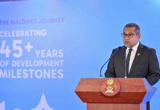 ފޮރިން މިނިސްޓަރު ޑރ. ޢަބްދުﷲ ޚަލީލް.