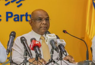 އެމްޑީޕީގެ ރައީސް އަދި ކުރީގެ ފޮރިން މިނިސްޓަރ އަބްދުﷲ ޝާހިދު