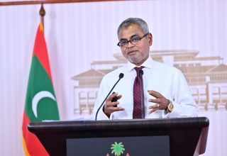 ންވަރަމެންޓު އަދި ޓޫރިޒަމް މިނިސްޓަރު، ތޯރިގު އިބްރާހިމް/ ފޮޓޯ: ރައީސް އޮފީސް