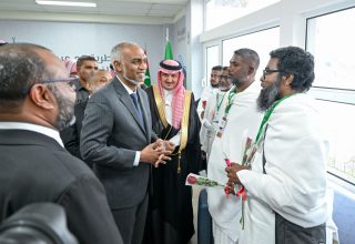 ރައީސުލްޖުމްހޫރިއްޔާ ޑރ. މުހައްމަދު މުއިއްޒު ---- ފޮޓޯ: ރައީސް އޮފީސް