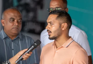 ހެންވޭރު އުތުރު ދާއިރާގެ މެމްބަރު އަހުމަދު އައިފާން/ ފޮޓޯ: ޕީއެންސީ