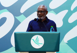 ރައްޔިތުންގެ މަޖިލީހުގެ ރައީސް އަބްދުއްރަހީމް އަބްދުﷲ/ ފޮޓޯ: ފައިލް
