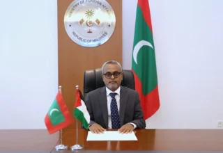 ފަލަސްޠީނަށް ދިވެހިރާއްޖެއިން ކަނޑައަޅާފައިވާ އައު ސަފީރު ޑރ. އިބްރާހީމް ޒުހުރީ،